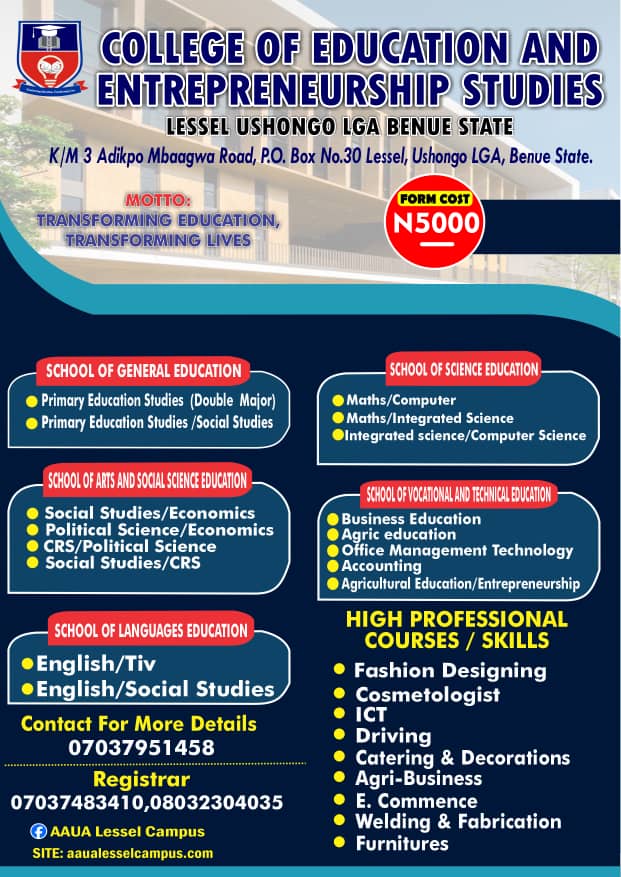 CEES Admission Flyer